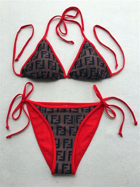 fendi swimwear bikini|fendi bikini dupe.